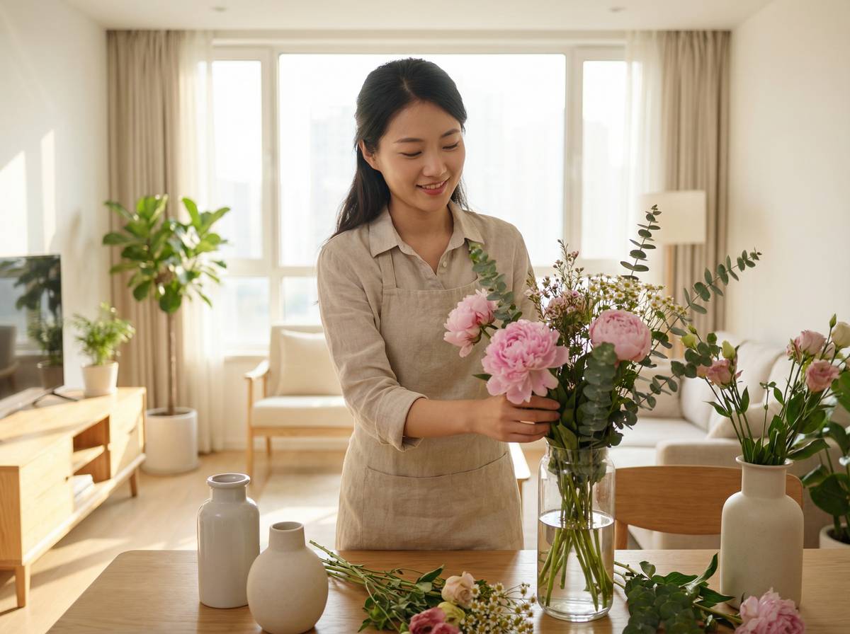 哔咔漫画花艺视频